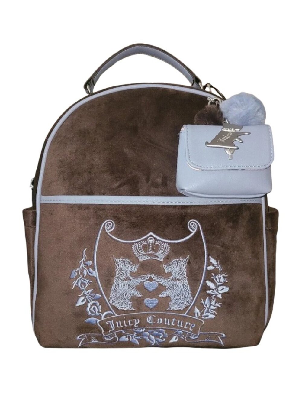 Juicy Couture NEW LOVE CHAPTER Large backpack Chocolate